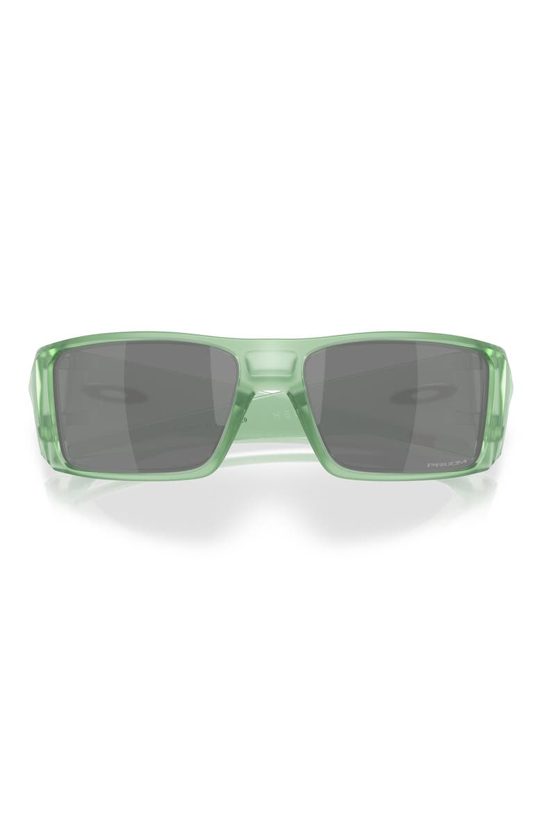 Heliostat 61mm Prizm™ Rectangular Sunglasses, Alternate, color, BLACK GREEN