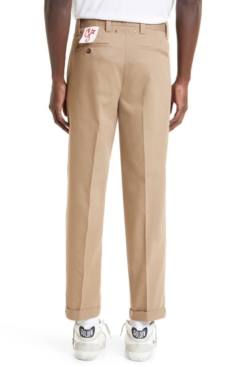 Golden Goose Skate Fit Chinos, Alternate, color, Khaki Beige