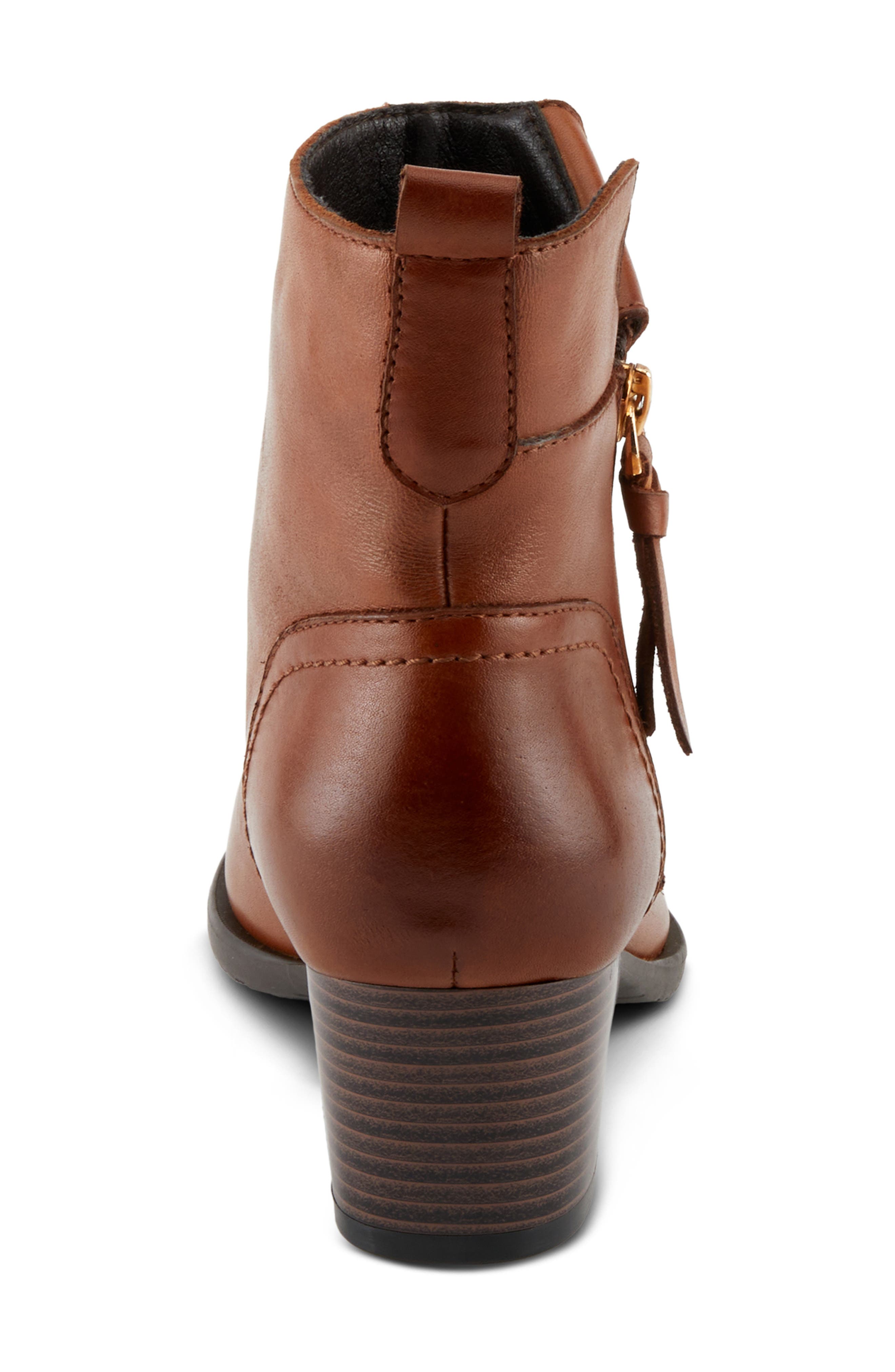 Spring Step Nazca Bootie, Alternate, color, Cognac