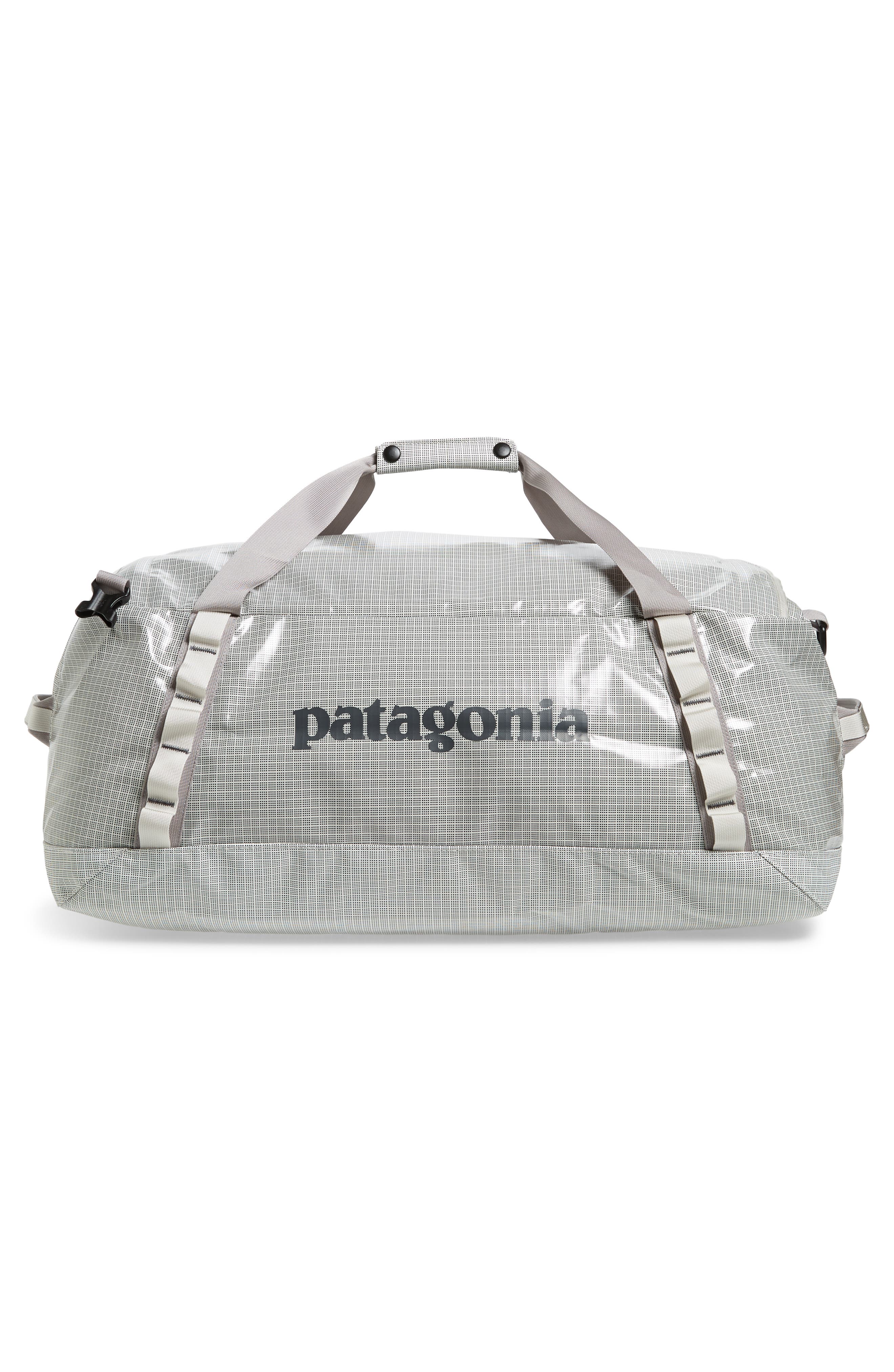 Black Hole Water Repellent 55-Liter Duffle Bag, Alternate, color, BIRCH WHITE