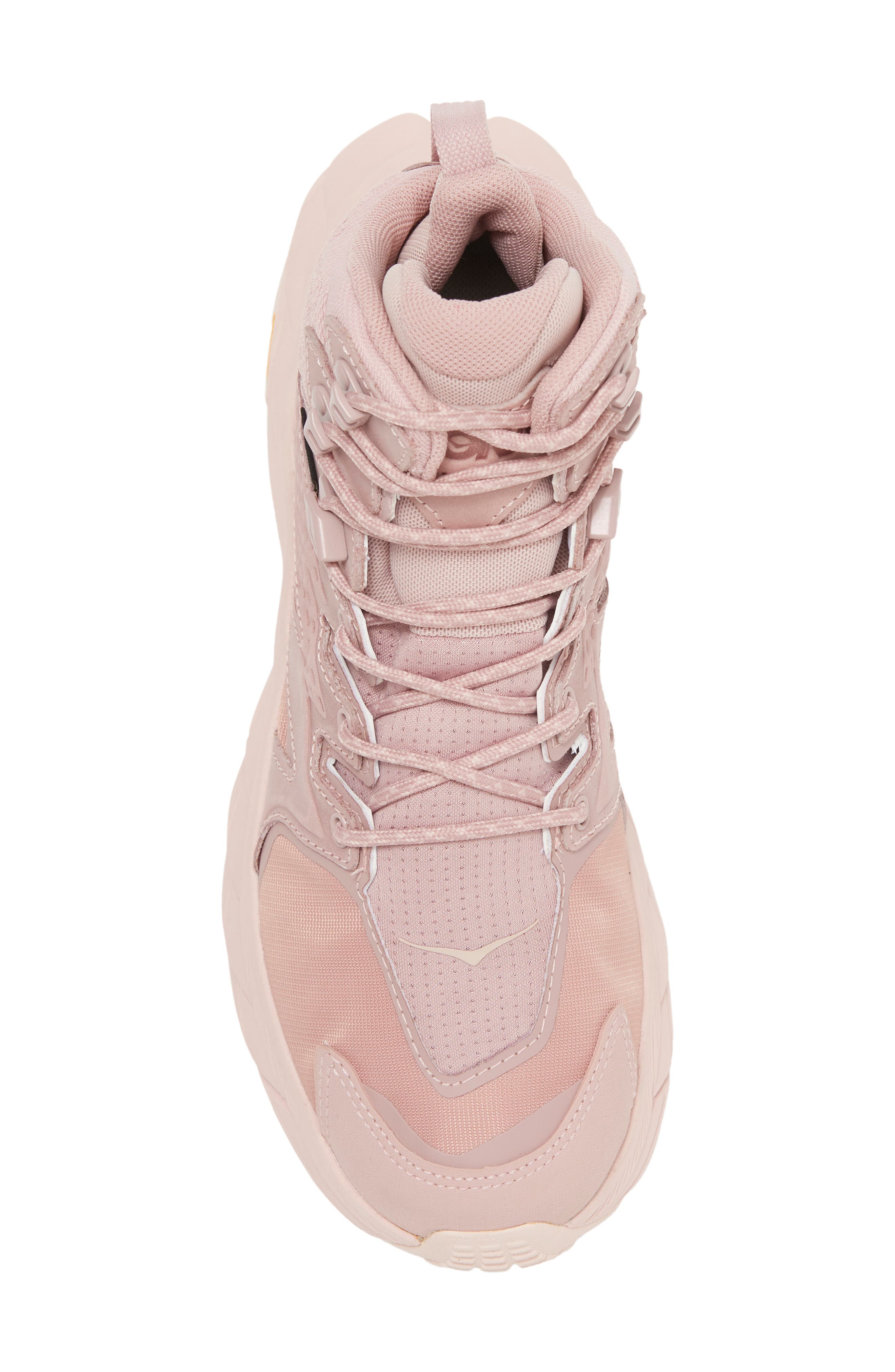 HOKA Anacapa Mid Gore-Tex<sup>®</sup> Waterproof Hiking Shoe, Alternate, color, Pale Mauve / Peach Whip