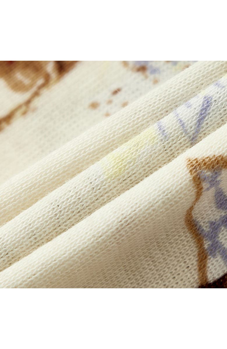 Milkbarn Organic Cotton Ballet Dress, Alternate, color, Picnic