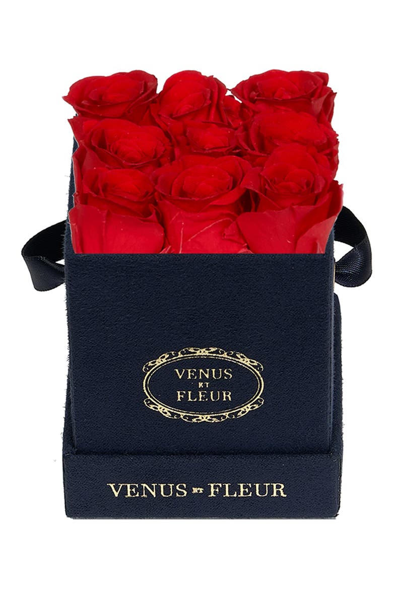 Classic Le Mini™ Square Eternity Roses, Main, color, RED