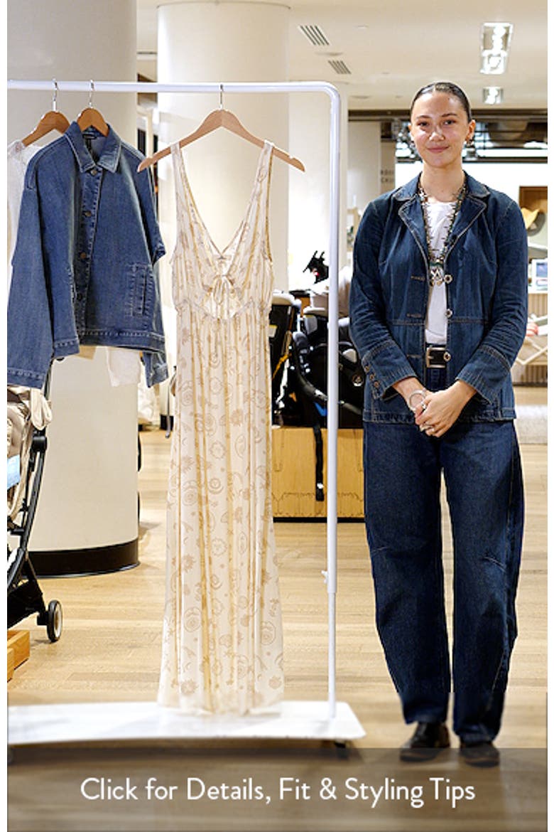 Catalina Island Plunge Cutout Maxi Dress video