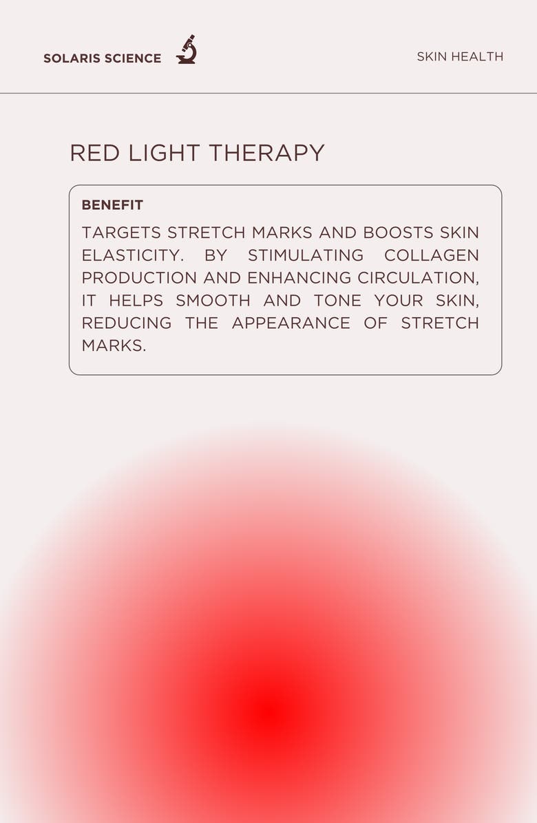 SOLARIS LABORATORIES NY Infrared & Red Light Belt, Alternate, color, Black