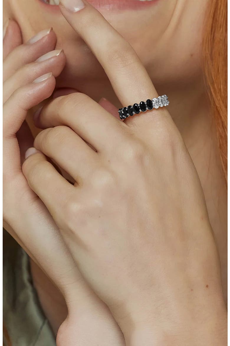 Morrisa Bold Crystal Statement Ring Trendy Unique, Alternate, color, Silver