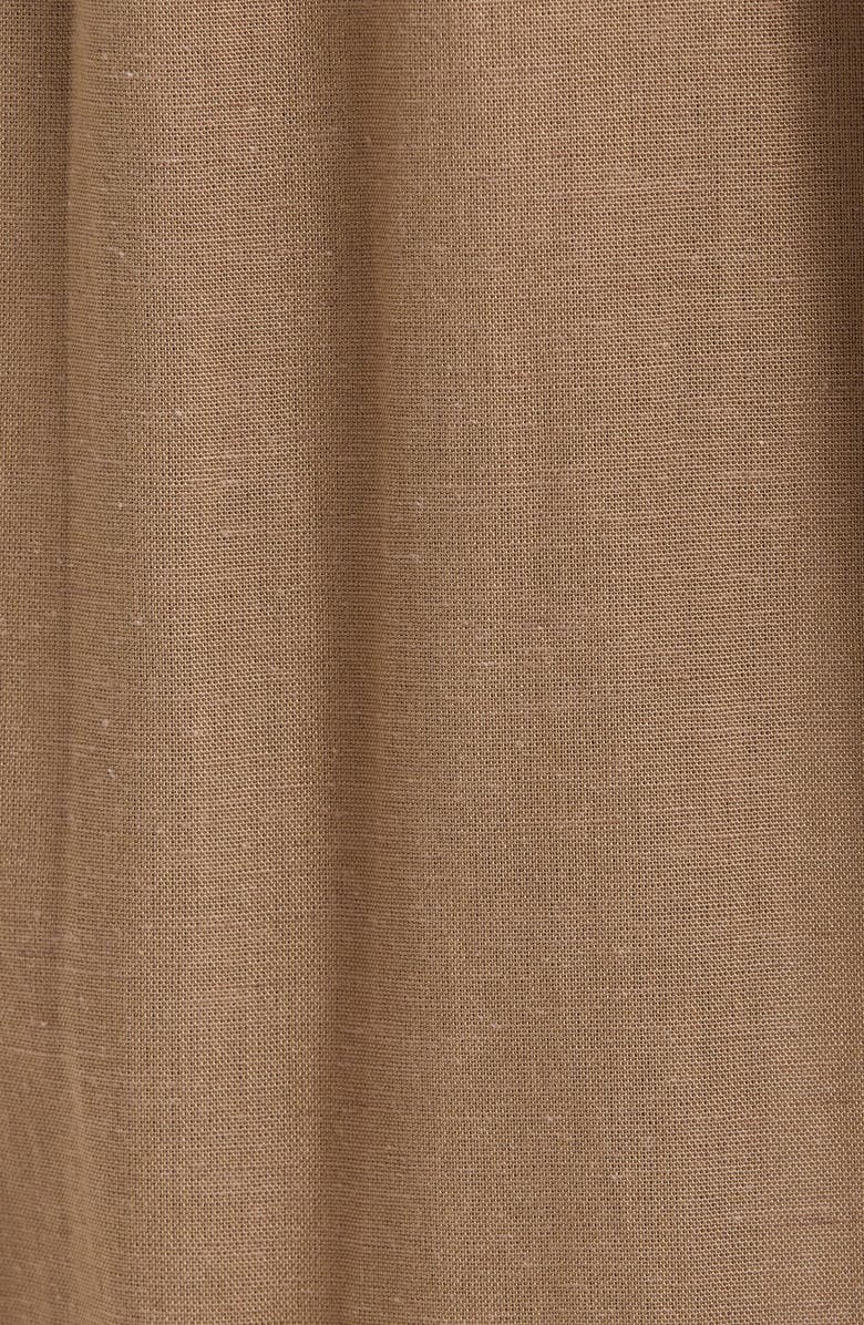 Nordstrom Ruched Plunge Maxi Cover-Up Dress, Alternate, color, Olive Covert