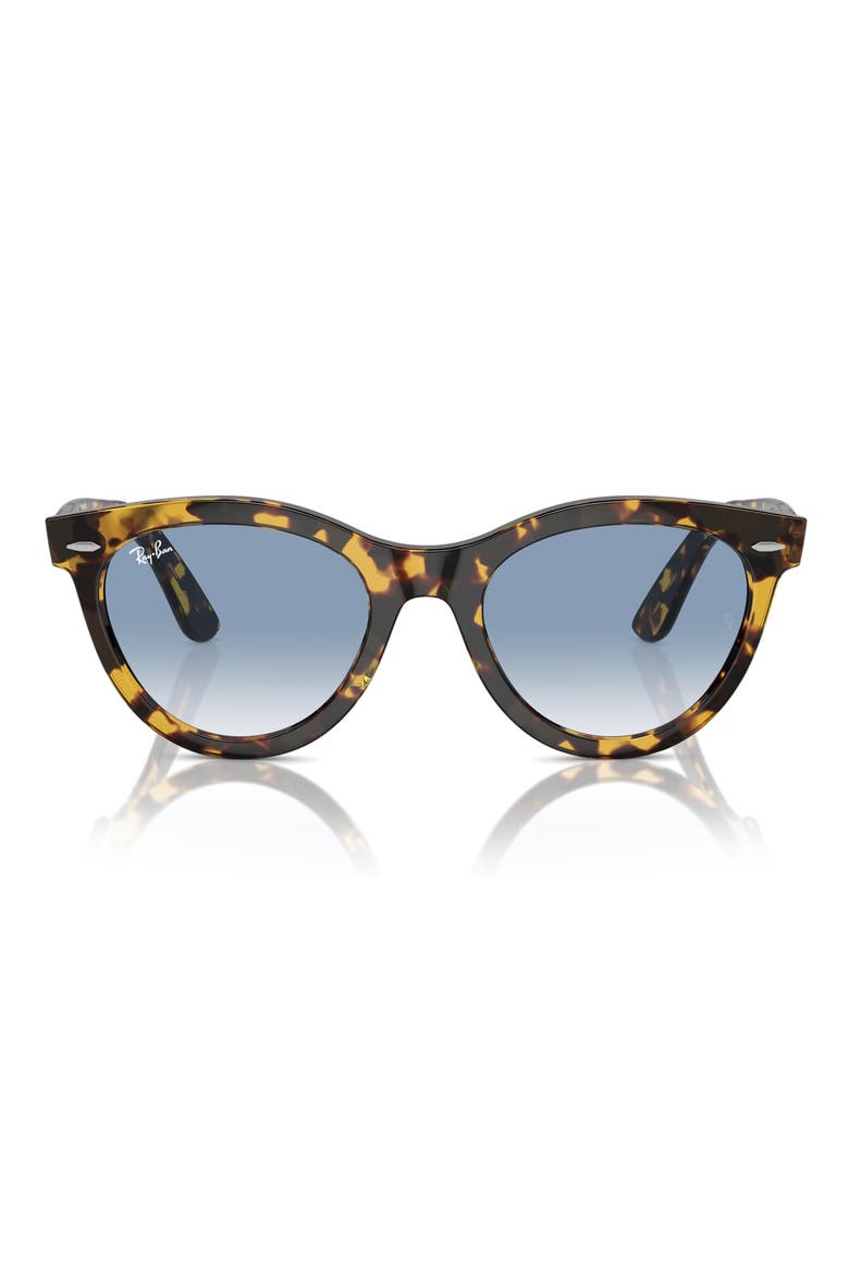 Wayfarer Way 54mm Oval Sunglasses, Main, color, MUSTARD