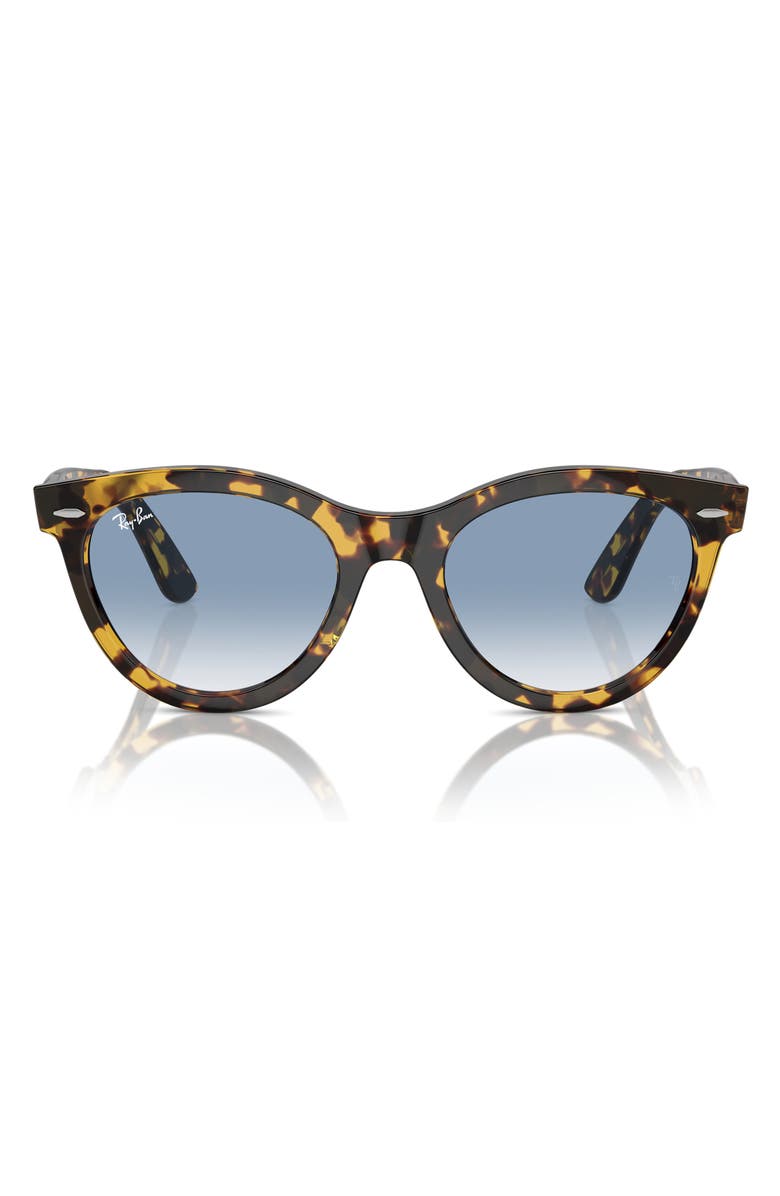 Ray-Ban Wayfarer Way 54mm Oval Sunglasses, Main, color, Mustard