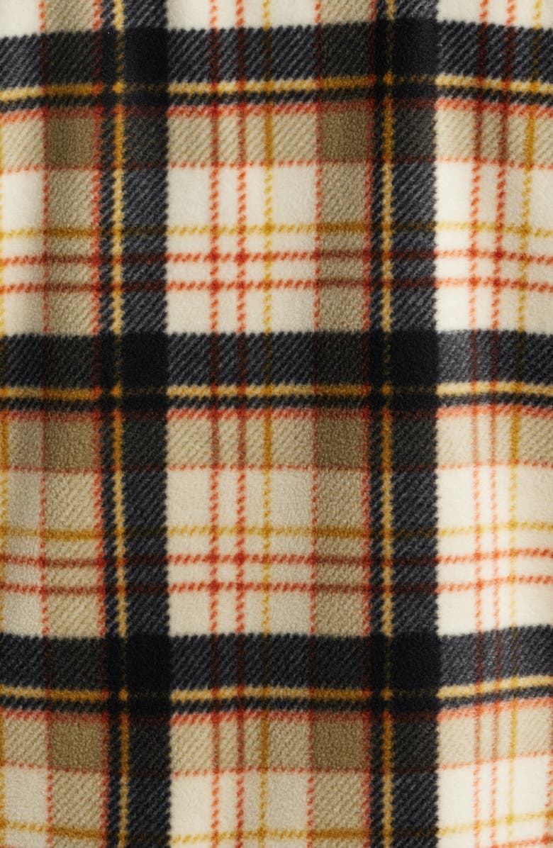 DARK SEAS Zulu Fleece Button-Up Shirt, Alternate, color, Bone