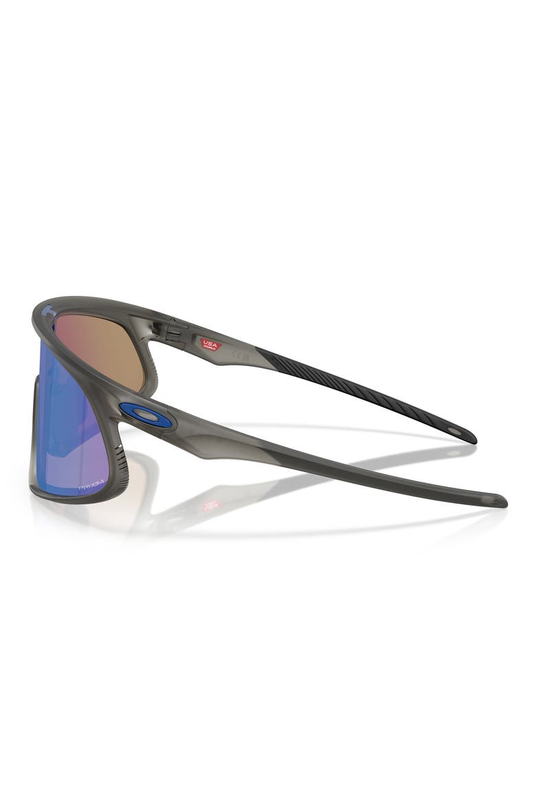RSLV 149mm Prizm Polarized Shield Sunglasses, Alternate, color, SAPPHIRE