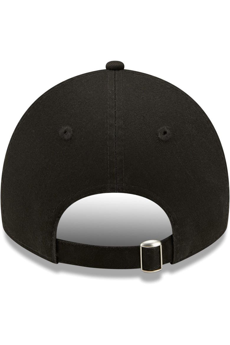 Girls Toddler New Era Black New Orleans Saints Hearts 9TWENTY Adjustable Hat, Alternate, color, Black