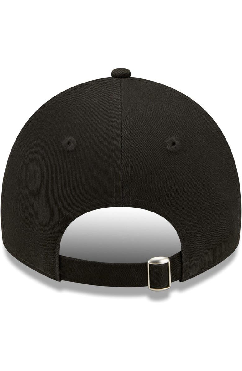 New Era Girls Toddler New Era Black New Orleans Saints Hearts 9TWENTY Adjustable Hat, Alternate, color, 