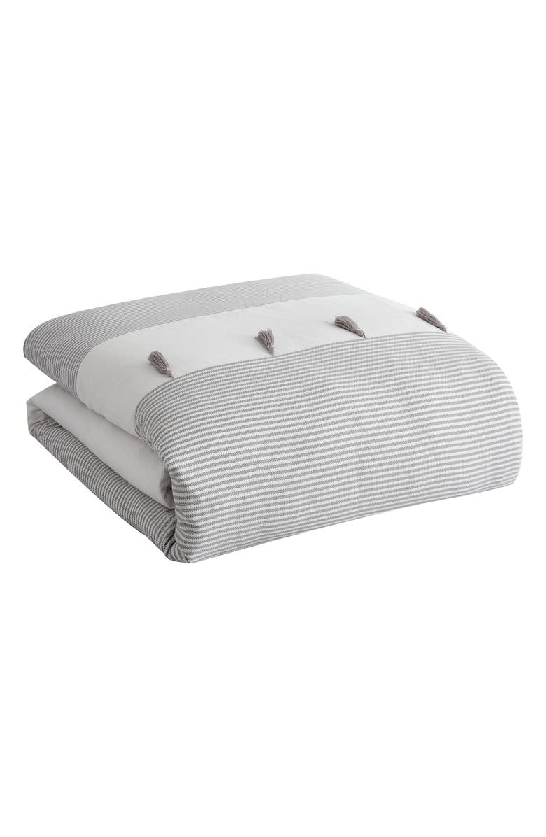 Peri Home Panama Stripe Comforter & Sham Set, Alternate, color, 