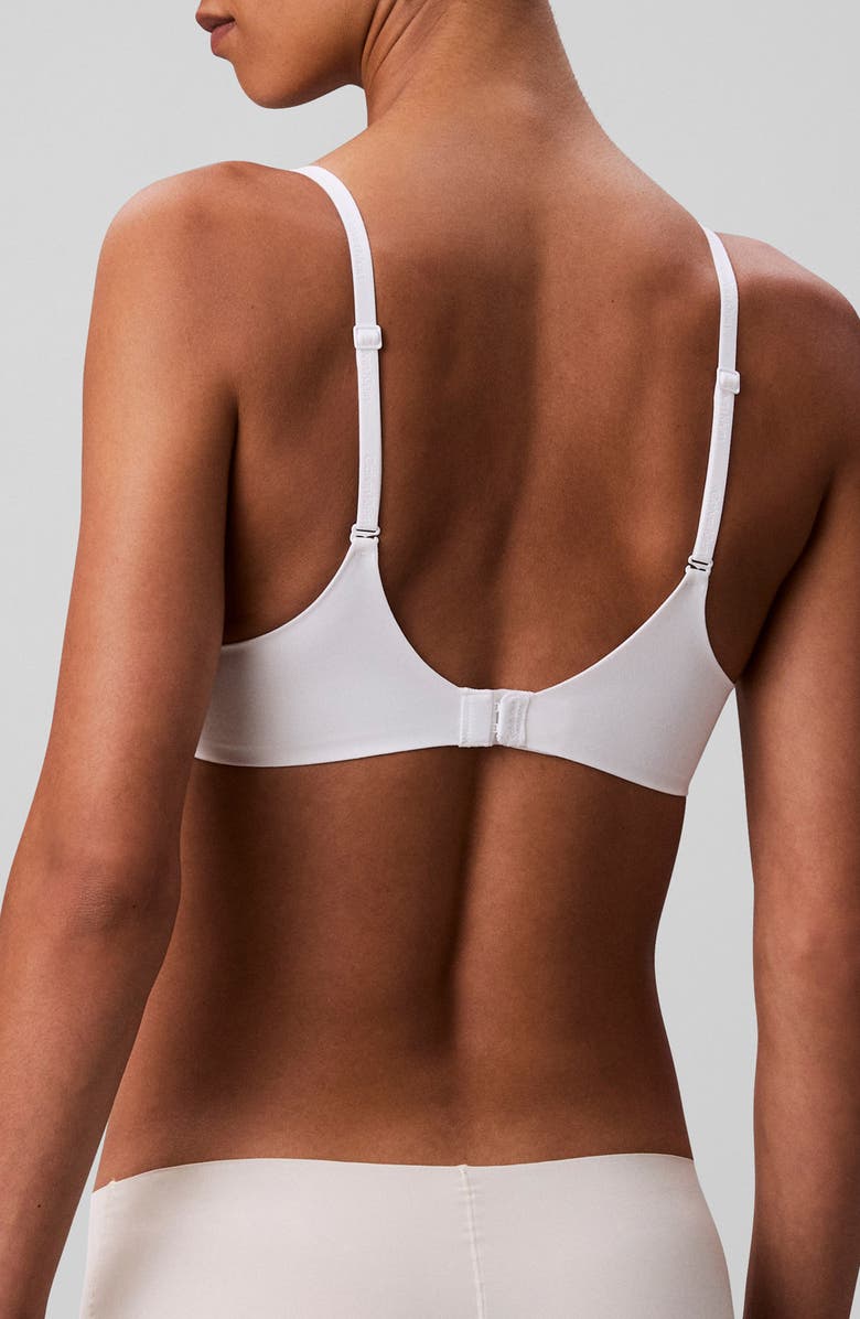 Calvin Klein Wireless T-Shirt Bra, Alternate, color, White