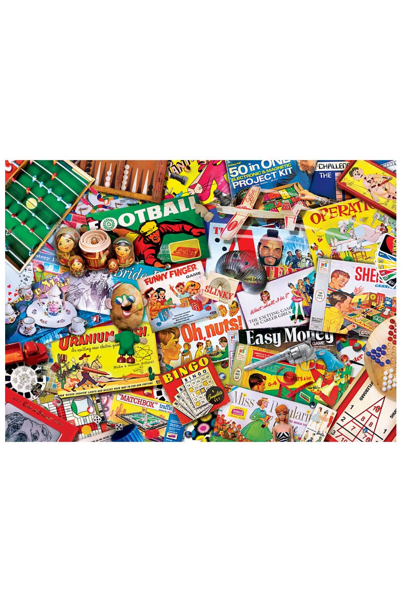 Family Game Night 1000 Piece Puzzle, Alternate, color, Multicolor