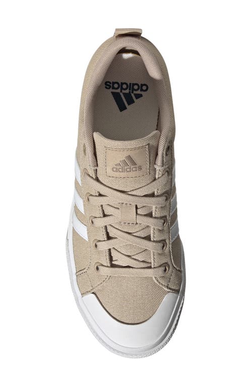 Adidas Originals Adidas Bravada 2.0 Platform Sneaker In Clay Brown/white/cyber Met