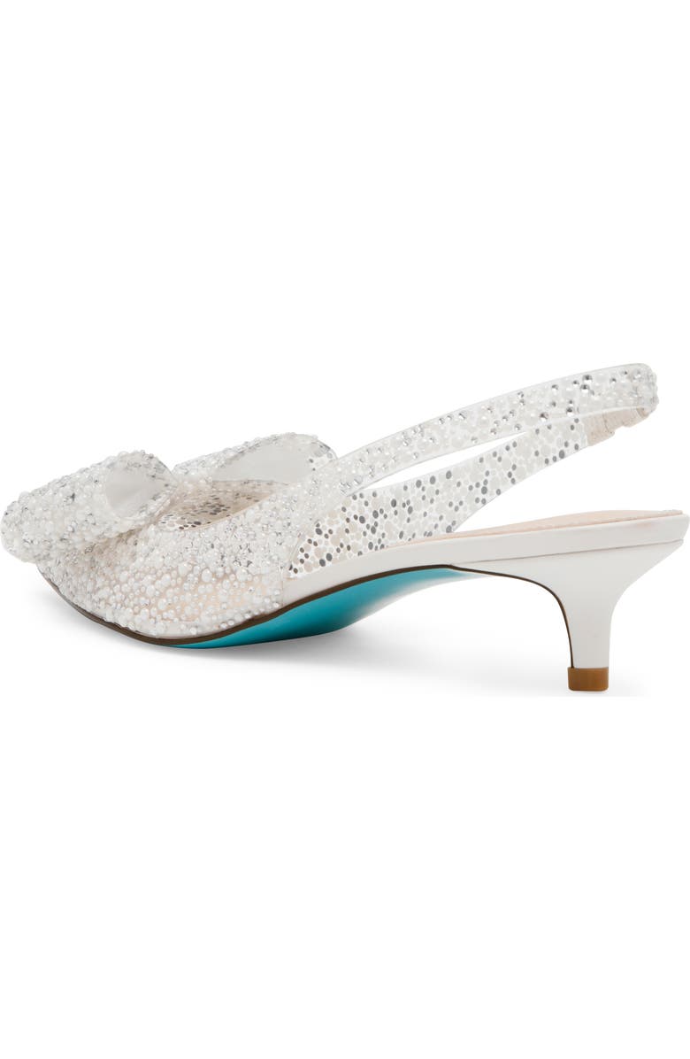 Betsey Johnson Patti Kitten Heel Slingback Pump, Alternate, color,