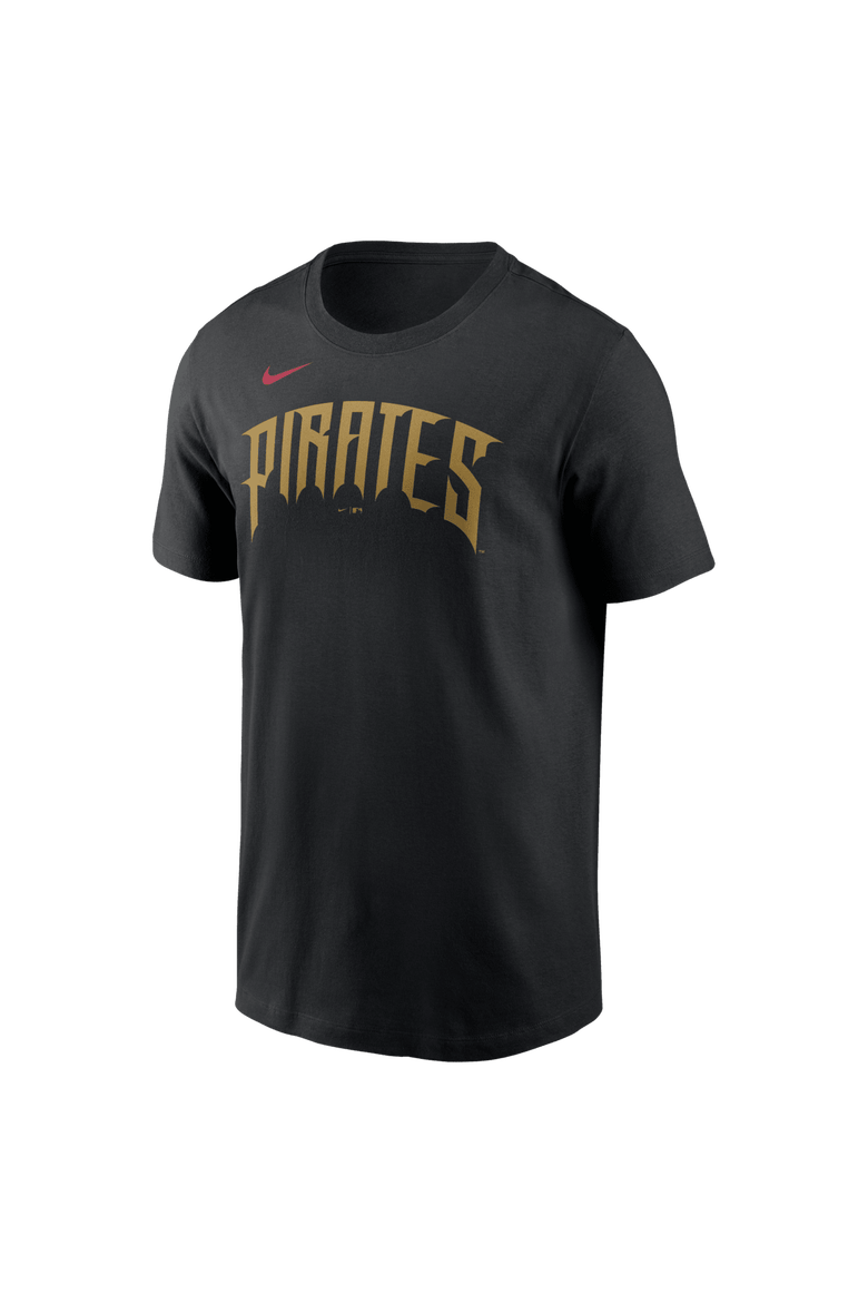 Men's Nike Konnor Griffin Black Pittsburgh Pirates 2026 City Connect Name & Number T-Shirt, Alternate, color, Black