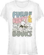 Winnie the Pooh Junior's Fueled Honey and Books Short Sleeve T-Shirt