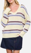 Blu Pepper Pullover V-Neck Sweater