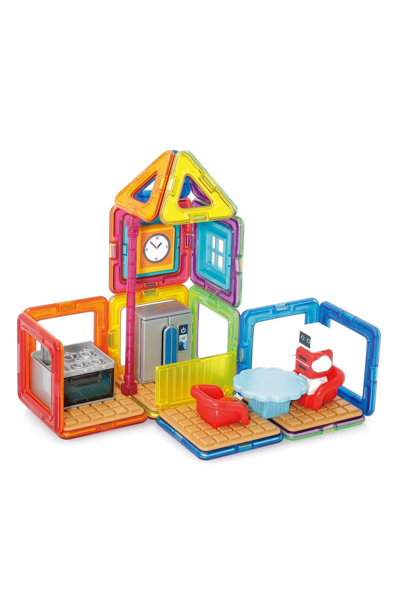 Magformers Minibot Kitchen 33-Piece Magnetic Construction Set, Alternate, color, 