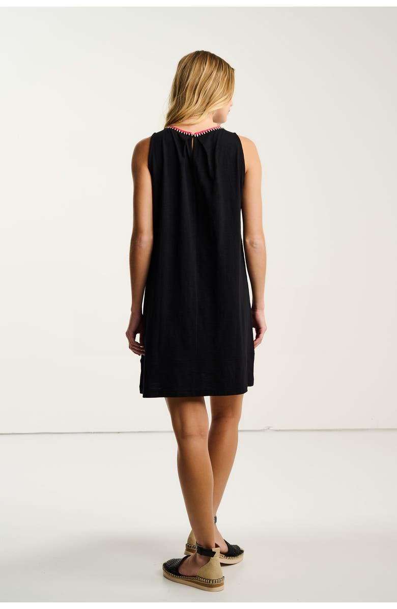 Lisa Todd Summer Swing Dress, Alternate, color, Black