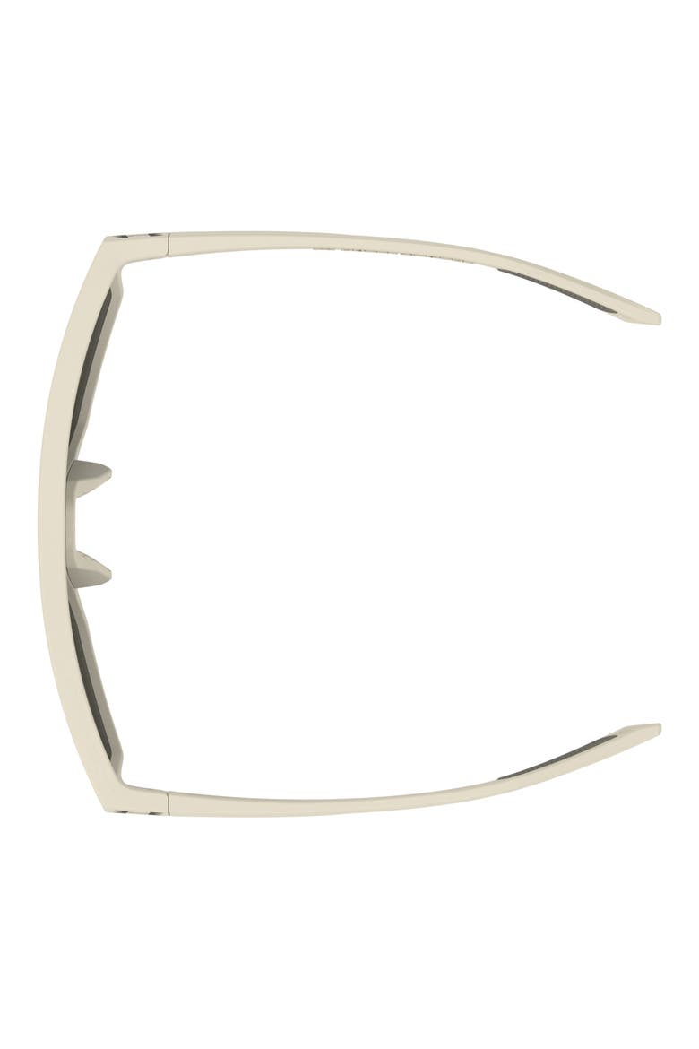 Launch 2 57mm Rectangular Sunglasses, Alternate, color, KHAKI