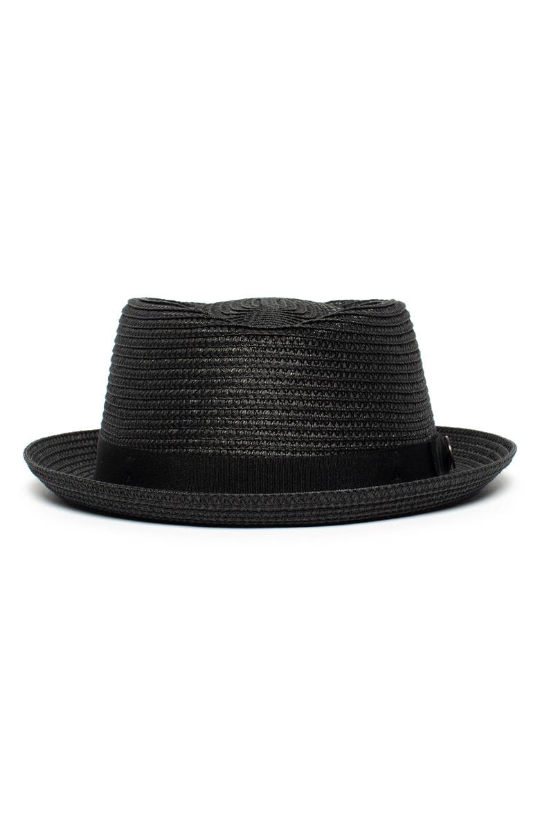 Goorin Bros. Low Country Straw Porkpie Hat, Alternate, color, 