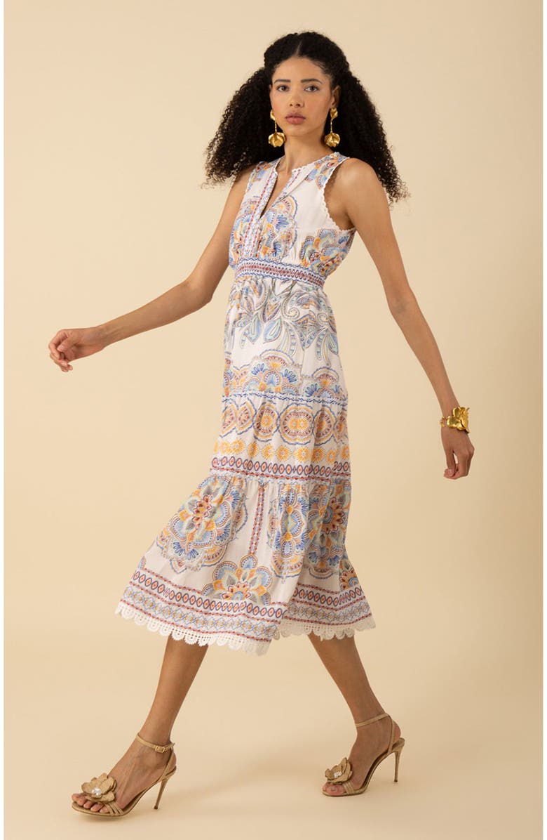 Hale Bob Liv Voile Dress, Alternate, color,