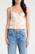 Reformation Anouk Floral Print Camisole