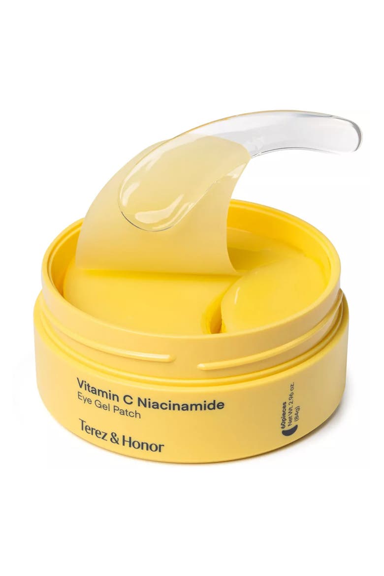 Vitamin C Niacinamide Eye Gel Patch, Main, color, Yellow