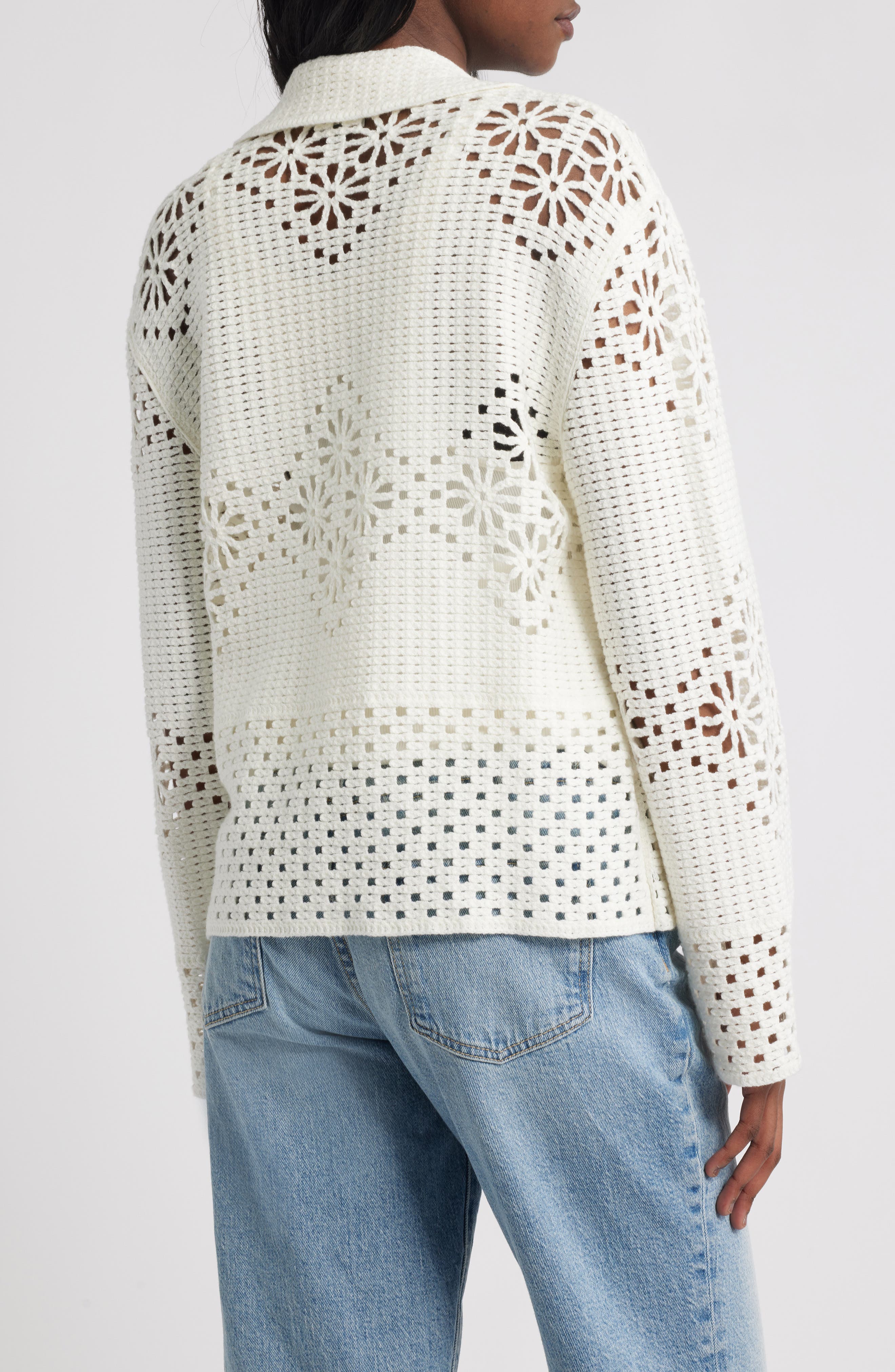 Patmos Open Stitch Cardigan - image 2