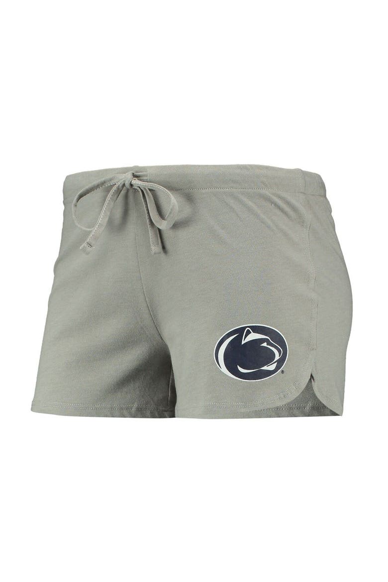 Women's Concepts Sport Navy/Gray Penn State Nittany Lions Raglan Long Sleeve T-Shirt & Shorts Sleep Set, Alternate, color, Navy