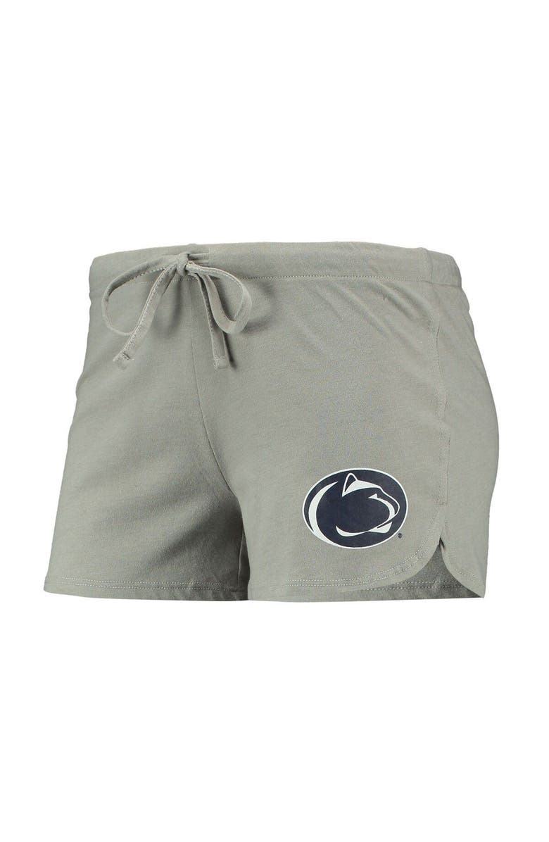 CONCEPTS SPORT Women's Concepts Sport Navy/Gray Penn State Nittany Lions Raglan Long Sleeve T-Shirt & Shorts Sleep Set, Alternate, color, 