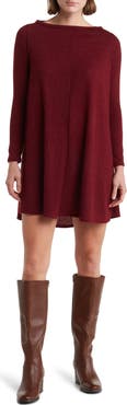 GO COUTURE Long Sleeve Sweater Dress