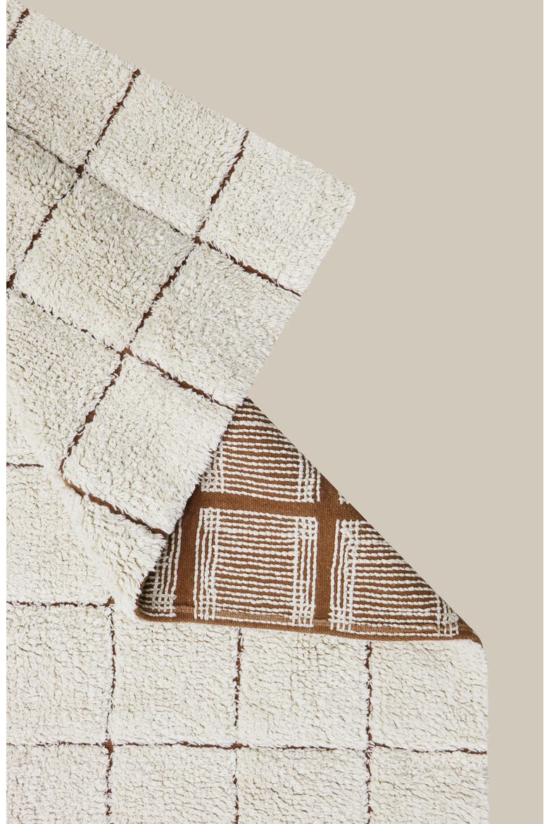 Mosaic Washable Rug, Alternate, color, NATURAL