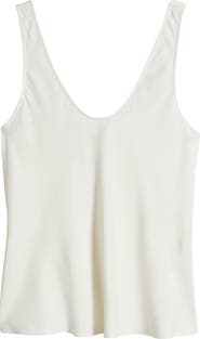 Nordstrom Satin Scoop Neck Tank