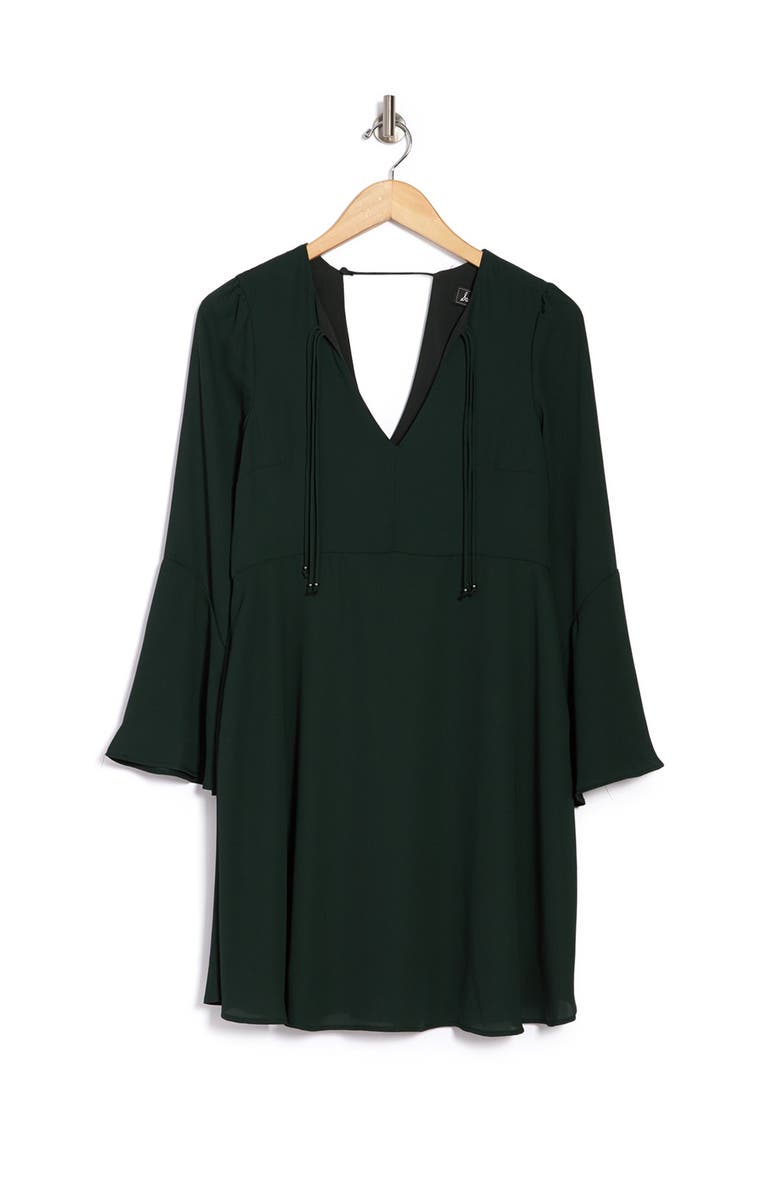 Sam Edelman Bell Sleeve A-Line Dress, Alternate, color,