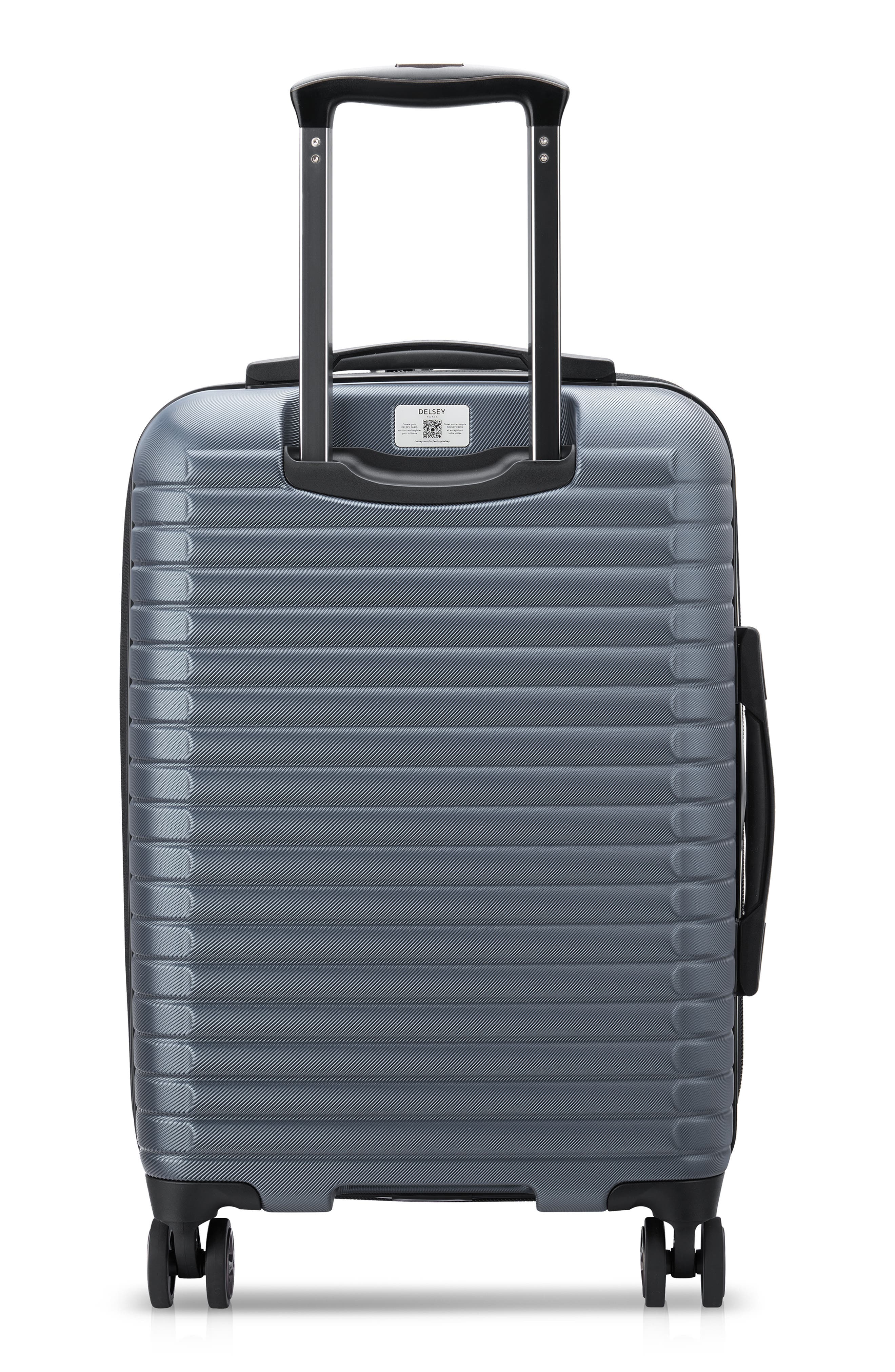 DELSEY Cruise 3.0 22-Inch Hardside Carry-On Luggage, Alternate, color, Graphite