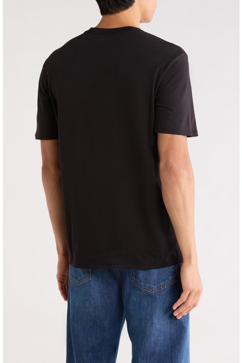 Logo Line Graphic T-Shirt, Alternate, color, BLACK
