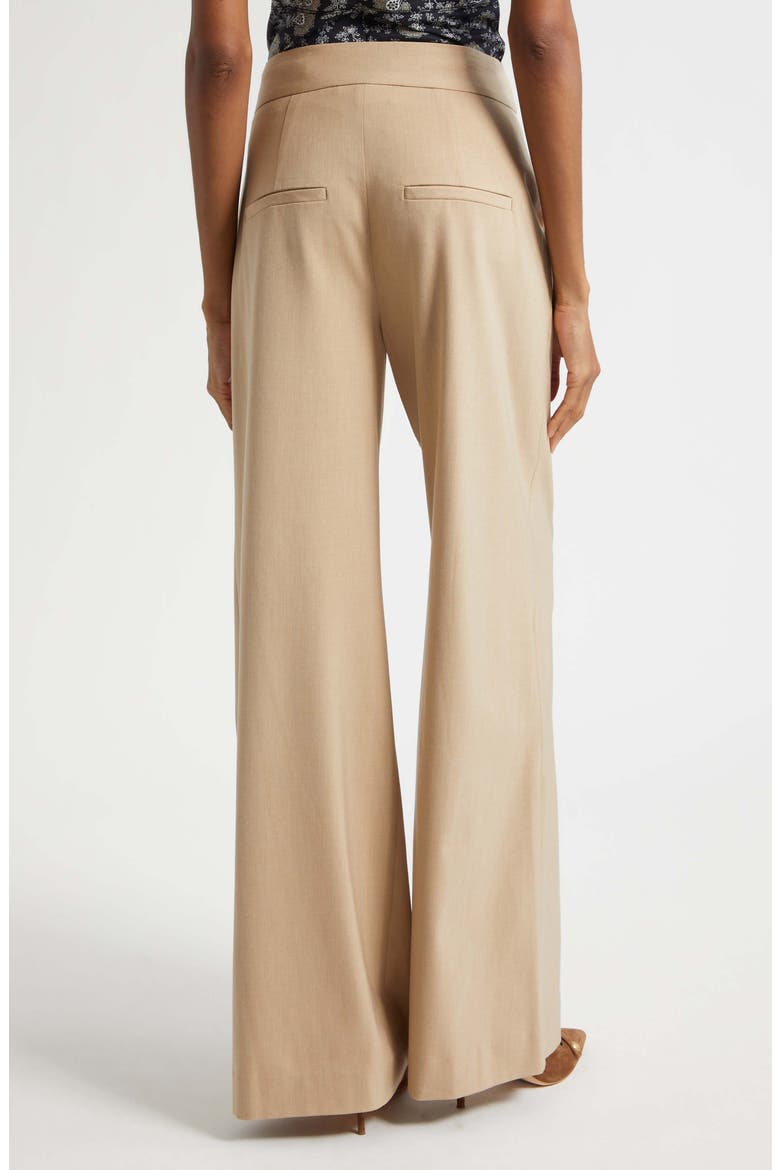 Rimini Pleated Wide Leg Pants, Alternate, color, KHAKI MELANGE