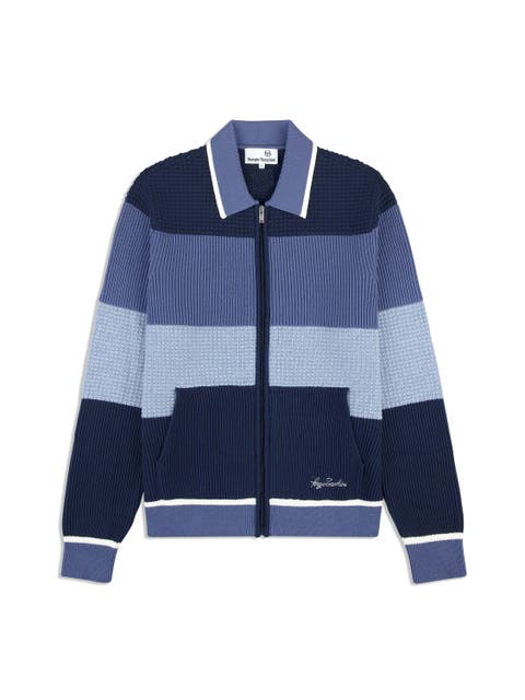 Enzo Striped Track Jacket