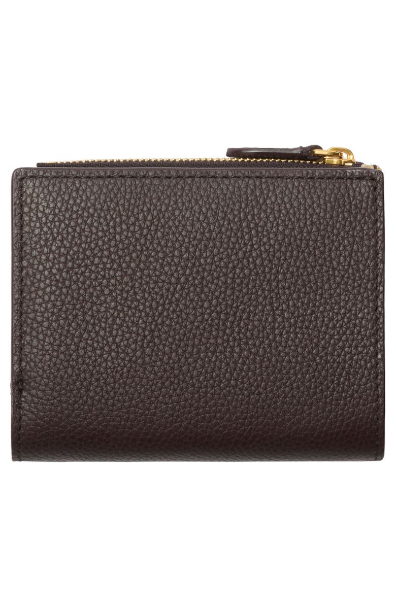 Burberry Small EKD Leather Bifold Wallet, Alternate, color, Peat/ Sand