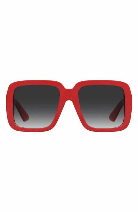 Moschino 55mm Gradient Square Sunglasses