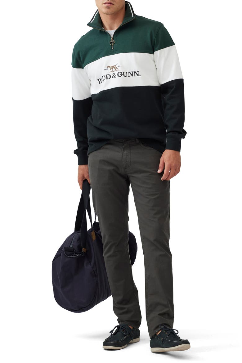 Foresters Peak Quarter Zip Pullover, Alternate, color, FOREST