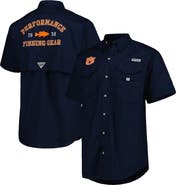 Columbia Men's Columbia Navy Auburn Tigers Bonehead Button-Up Shirt