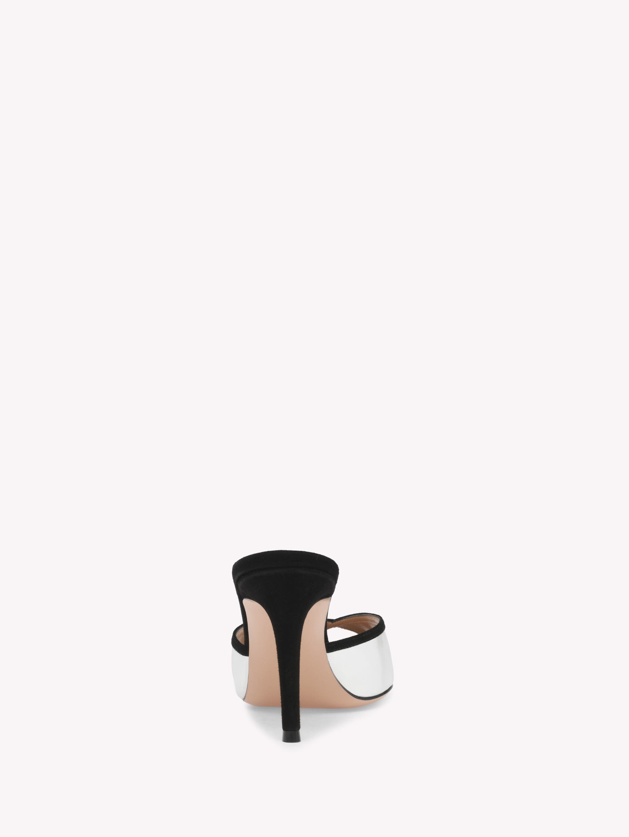 Confetti Mule, Alternate, color, Black Calf Leather