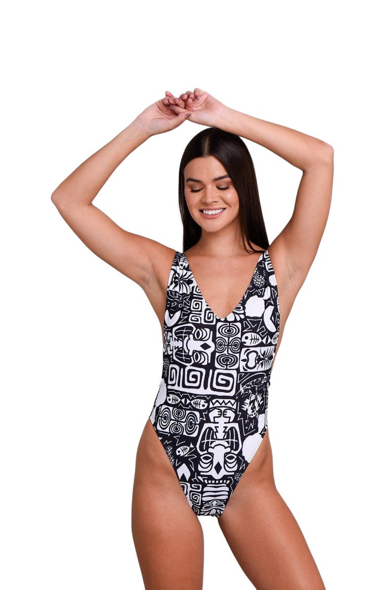 OOSC Tahiti Women's Swim Suit, Alternate, color, 