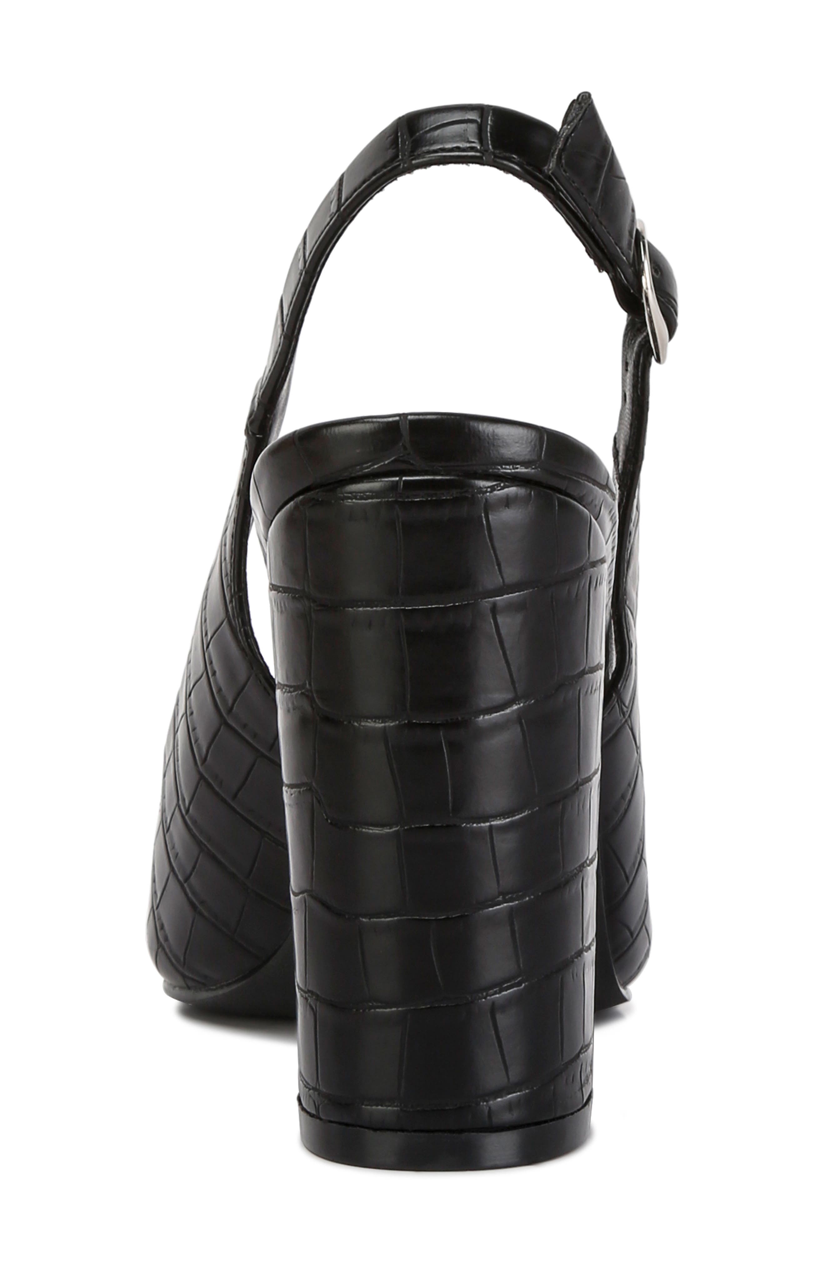 LONDON RAG Macha Croc Embossed Slingback Pump, Alternate, color, 